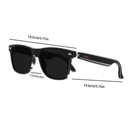 Smart Glasses with High-Quality Sound, Voice Calling, Bluetooth-Compatible with Fast Pairing, Large Capacity Long-Lasting Battery, Perfect Gift, Cool Gadget #GLOBAL PICKS