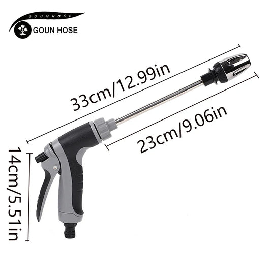 1 Pack High Pressure Spray Water Gun Garden Watering Hose Nozzle Sprinkler Car Washing Gun Car Cleaning Washing Tools